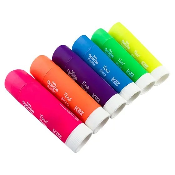 GUACHE BASTAO 6CORES NEON